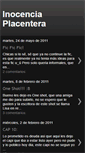 Mobile Screenshot of inocenciaplacentera.blogspot.com