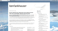 Desktop Screenshot of benfankhauser.blogspot.com