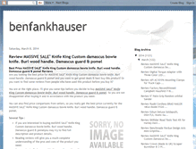 Tablet Screenshot of benfankhauser.blogspot.com