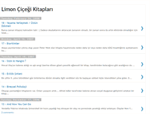 Tablet Screenshot of limon-cicegi-kitap.blogspot.com