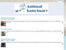 Tablet Screenshot of homeforlifesanctuary.blogspot.com