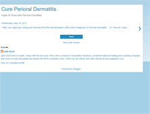 Tablet Screenshot of cureperioraldermatitis.blogspot.com