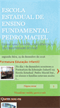 Mobile Screenshot of escolapedromaciel.blogspot.com