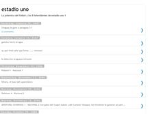 Tablet Screenshot of estadiouno1.blogspot.com