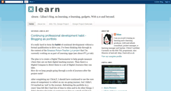 Desktop Screenshot of lilian-mlearning.blogspot.com