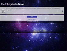 Tablet Screenshot of newsfromspace-technology.blogspot.com