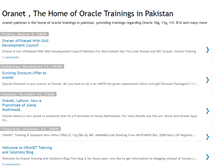 Tablet Screenshot of oracle-trainings.blogspot.com