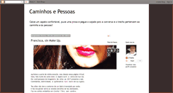 Desktop Screenshot of caminhosepessoas.blogspot.com