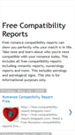 Mobile Screenshot of free-compatibility-report.blogspot.com