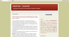 Desktop Screenshot of dikatsadoatapuk.blogspot.com