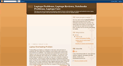 Desktop Screenshot of laptopsproblems.blogspot.com