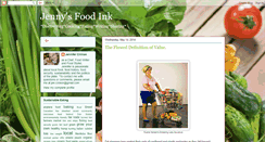 Desktop Screenshot of jennysfood.blogspot.com