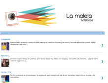 Tablet Screenshot of lamaletaartecasero.blogspot.com