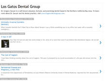 Tablet Screenshot of losgatosdentalgroup.blogspot.com