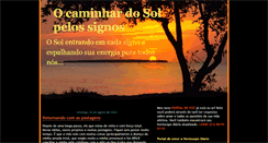 Desktop Screenshot of ocaminhardosol.blogspot.com