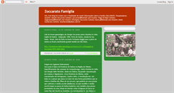 Desktop Screenshot of familiazoccarato.blogspot.com