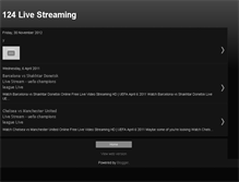 Tablet Screenshot of 124livestreaming.blogspot.com