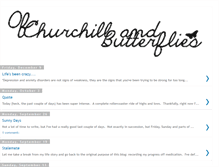 Tablet Screenshot of churchillandbutterflies.blogspot.com