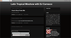 Desktop Screenshot of djcarrasco.blogspot.com