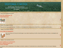 Tablet Screenshot of historiaymitos.blogspot.com