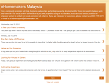 Tablet Screenshot of ehomemakers-malaysia.blogspot.com