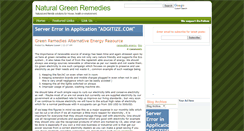 Desktop Screenshot of greenenviromentnews.blogspot.com