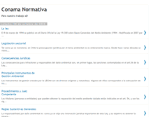 Tablet Screenshot of conama-normativas.blogspot.com