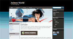 Desktop Screenshot of animesworld-deluxe.blogspot.com