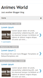 Mobile Screenshot of animesworld-deluxe.blogspot.com