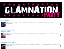 Tablet Screenshot of glamnationparty.blogspot.com