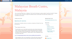 Desktop Screenshot of malaysianbreathcentre.blogspot.com