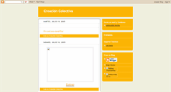 Desktop Screenshot of creacioncolectiva.blogspot.com