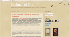 Desktop Screenshot of madmanofchu.blogspot.com