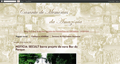 Desktop Screenshot of casaraodememorias.blogspot.com