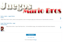 Tablet Screenshot of juegos-mario-bros.blogspot.com