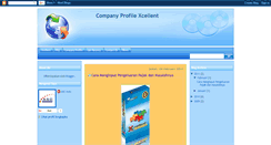 Desktop Screenshot of companyprofile-xcellent.blogspot.com