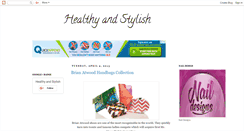 Desktop Screenshot of healthyandstylish.blogspot.com