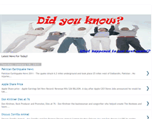 Tablet Screenshot of didyouknow-news.blogspot.com