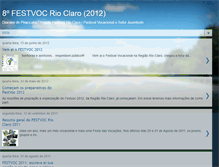 Tablet Screenshot of festvocrioclaro.blogspot.com