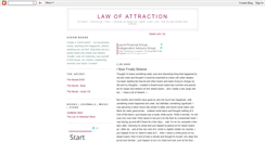 Desktop Screenshot of lawofattractioninfo.blogspot.com
