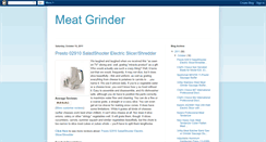 Desktop Screenshot of meat-grinder-mg.blogspot.com