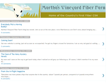 Tablet Screenshot of mvfiberfarm.blogspot.com