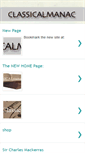 Mobile Screenshot of classicalalmanac.blogspot.com