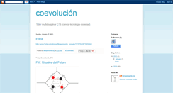 Desktop Screenshot of coevolucion-2010.blogspot.com