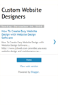 Mobile Screenshot of customwebsitedesigners.blogspot.com