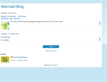 Tablet Screenshot of mermaid-blog.blogspot.com