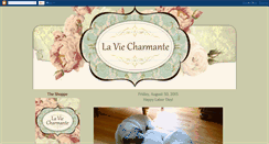 Desktop Screenshot of laviecharmanteshoppe.blogspot.com