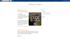 Desktop Screenshot of nikki1007recipes.blogspot.com