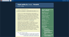 Desktop Screenshot of kupie-spolke.blogspot.com