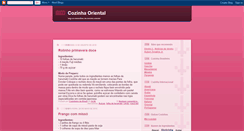 Desktop Screenshot of cozinhaoriental2.blogspot.com